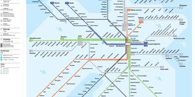 Sl tunnelbana 지도